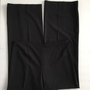 Armani Collezioni Black Slacks Wide Leg Size 14